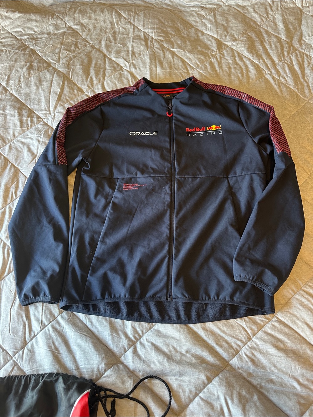 Men's Navy Performance Track Jacket